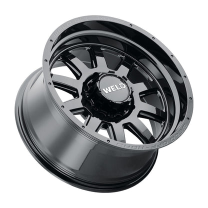 Weld Off-Road W168 20X10 Stealth 8X180 ET-18 BS4.75 Gloss Black 124.3 W16800018475 W16800018475 Photo - Primary