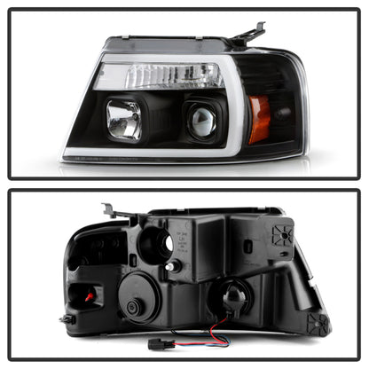 Spyder Ford F-150 04-08 High-Power LED Headlights - Black PRO-YD-FF15004PL-BK 5088161 5088161 User 1