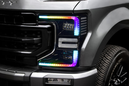ORACLE Lighting Oracle 20-22 Ford F-250/350 Super Duty Dynamic ColorSHIFT Headlight DRL Upgrade Kit w/Switchback 1449-332 1449-332 User 1