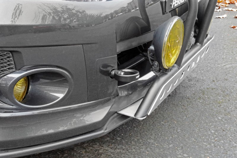 Perrin 08-14 Subaru WRX/STI Tow Hook Kit (Front) - Flat Black PSP-BDY-231BK PSP-BDY-231BK Photo - Primary