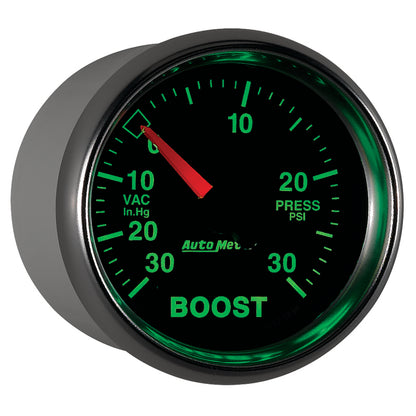 Autometer GS 30inhg-30PSI Digital Vac/Boost Gauge 3859 3859 User 6