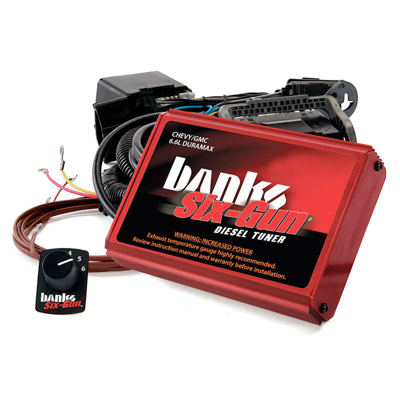 Banks Power 06-07 Chev 6.6L LLY-LBZ Six-Gun Diesel Tuner w/ Switch 63867 63867 Photo - Primary