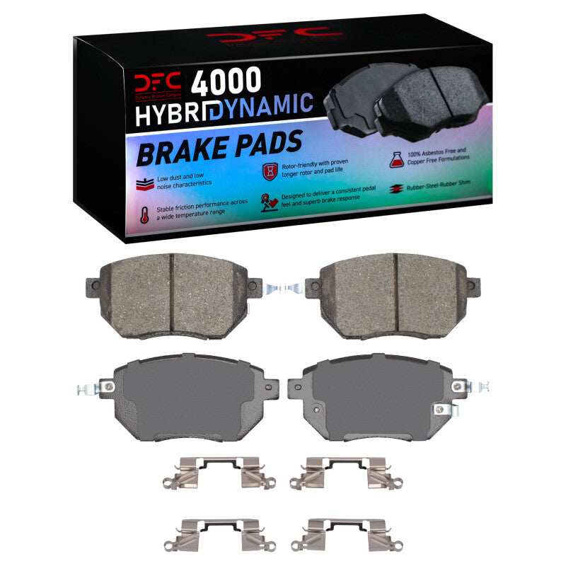 DFC DFC 4000 HybriDynamic Brake Pads Brakes, Rotors & Pads Brake Pads - OE main image