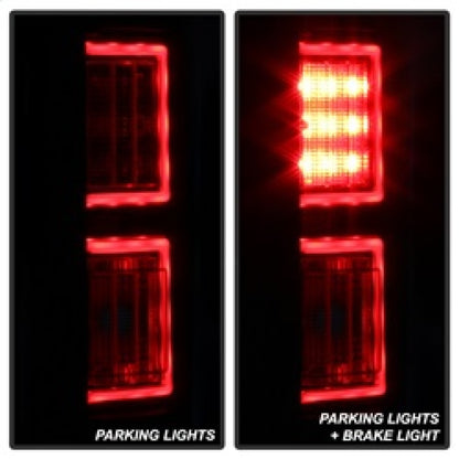 Spyder Ford F150 2015-2017 Light Bar LED Tail Lights - Black Smoke ALT-YD-FF15015-LBLED-BSM 5083685 5083685 Photo - Unmounted