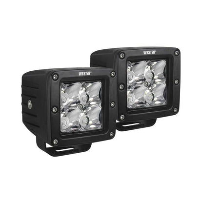 Westin Compact LED -4 5W Cree 3 inch x 3 inch (Set of 2) - Black 09-12200A-PR 09-12200A-PR Photo - Unmounted