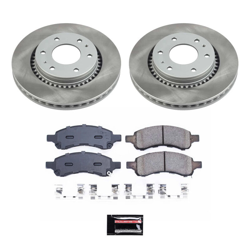 PowerStop Power Stop 06-08 Isuzu Ascender Front Semi-Coated Rotor Kit SC2084 SC2084 Photo - Primary