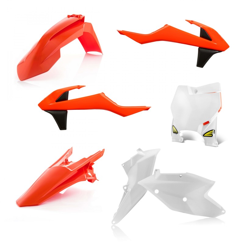 Cycra 16-18 KTM 125-450 SX/XC/SX-F/XC-F 5 PC. Replica Body Kit OEM 1CYC-9417-00 1CYC-9417-00 Photo - Primary