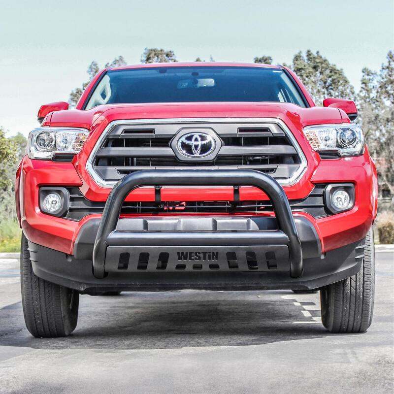 Westin 2016-2018 Toyota Tacoma E-Series Bull Bar - Black 31-6005 31-6005 Photo - Mounted