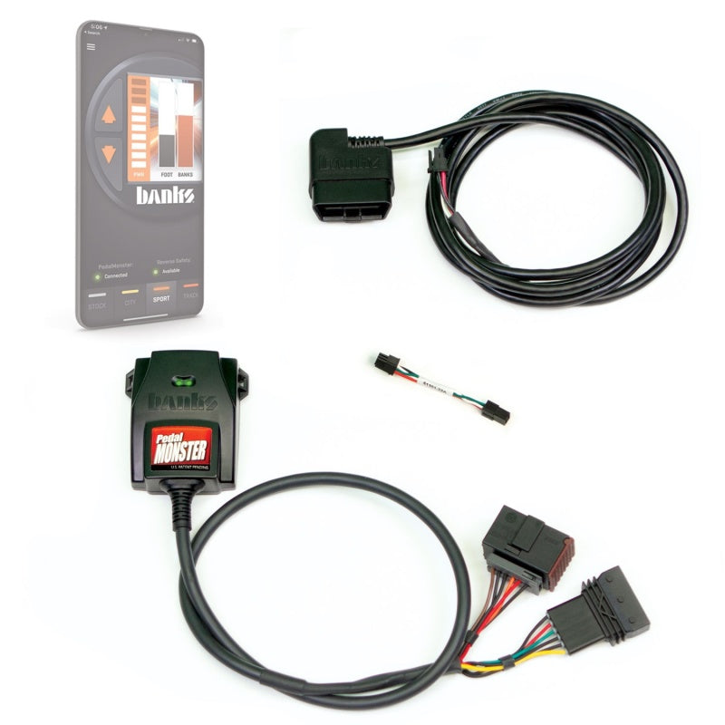 Banks Power Pedal Monster Kit (Stand-Alone) - TE Connectivity MT2 - 6 Way - Use w/Phone 64330 64330 Photo - Unmounted