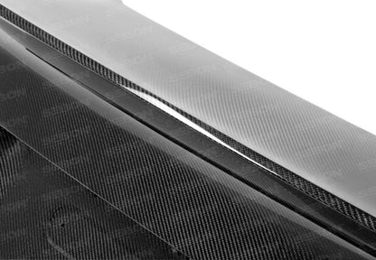 Seibon 12-13 BMW F30 CSL Style Carbon Fiber Trunk - Shaved TL1213BMWF30-C-S TL1213BMWF30-C-S Photo - Primary