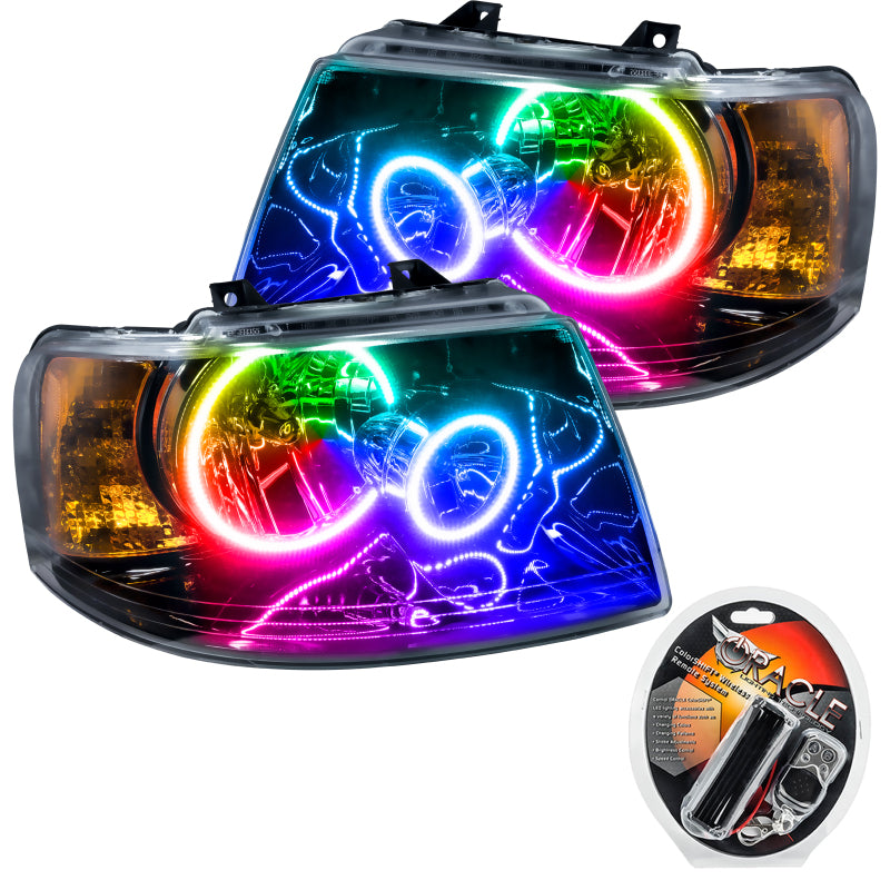 ORACLE Lighting Oracle 03-06 Ford Expedition SMD HL - Black - ColorSHIFT 7154-330 7154-330 Photo - Primary