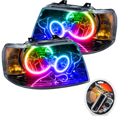 ORACLE Lighting Oracle 03-06 Ford Expedition SMD HL - Black - ColorSHIFT 7154-330 7154-330 Photo - Primary