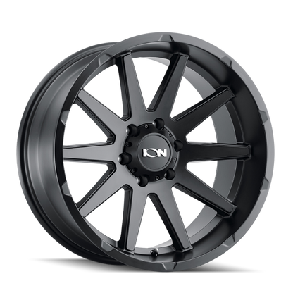 ION Wheels ION Type 143 20x10 / 8x180 BP / -19mm Offset / 124.2mm Hub Matte Black Wheel 143-2178MB 143-2178MB Photo - Primary