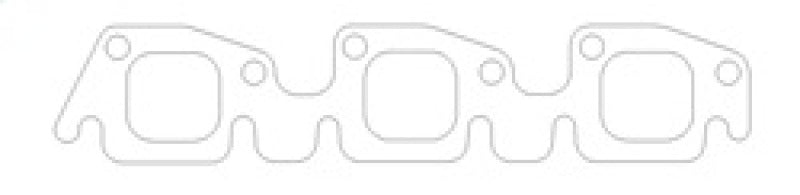 Cometic Exhaust Gasket Pair Material: Armor Clad Thickness: .064in C5791-064 Photo - Primary