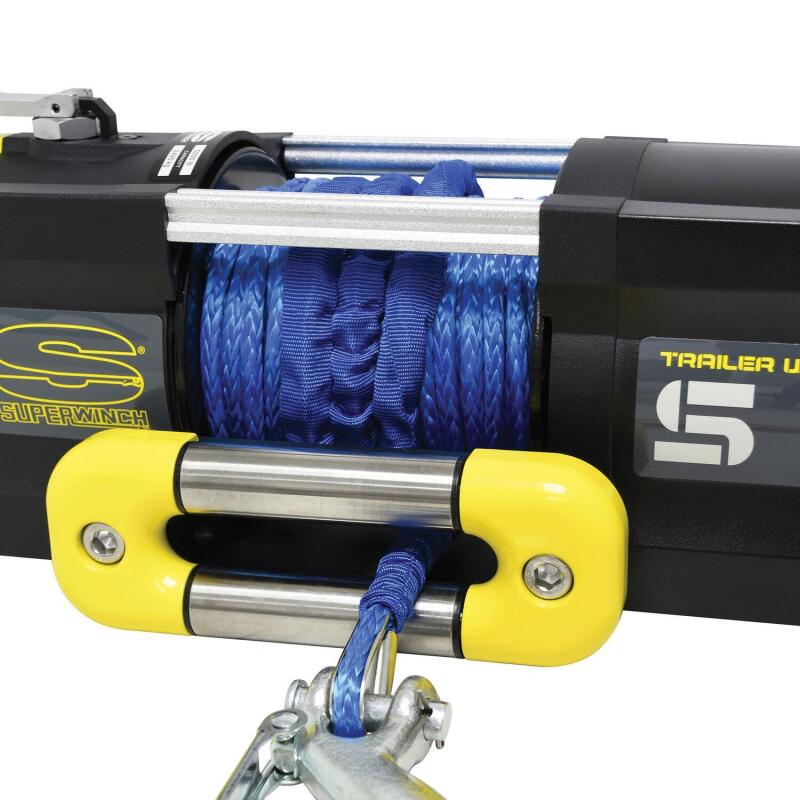Superwinch 5500 LBS 12 VDC 1/4in x 60ft Synthetic Rope S5500 Winch 1455201 1455201 Photo - Close Up