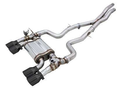 AWE Tuning BMW F8X M3/M4 SwitchPath Catback Exhaust - Diamond Black Tips 3025-43074 3025-43074 Photo - Primary