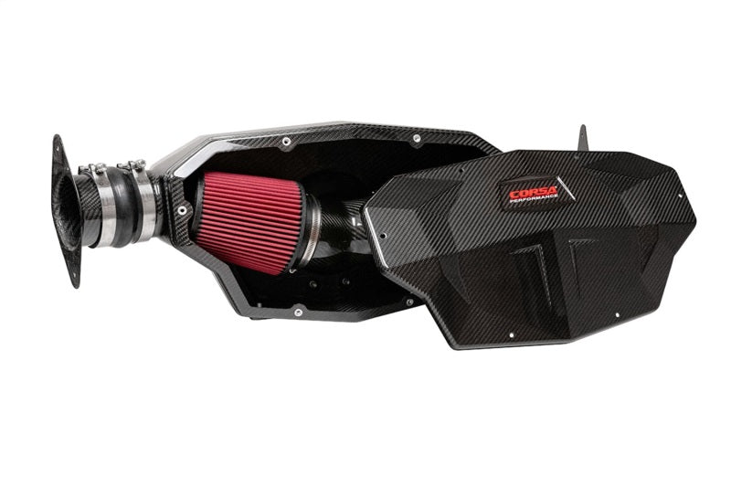 Corsa 2020+ Chevrolet Corvette C8 Carbon Fiber Air Intake 44003D 44003D Photo - Unmounted