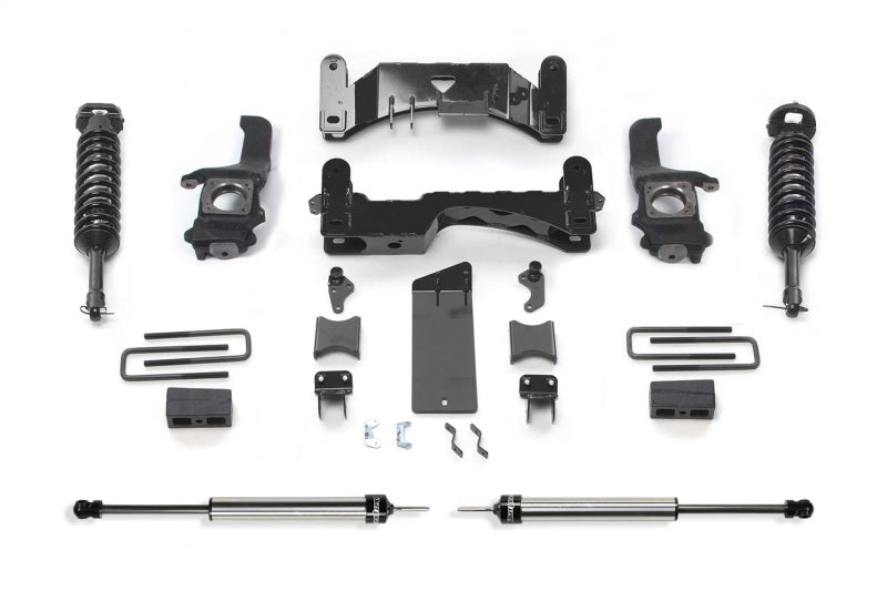 Fabtech 16-19 Toyota Tundra TRD PRO 4WD 4in Perf. System w/DL 2.5 Coilovers & Rear DL Shocks K7077DL K7077DL Photo - Primary