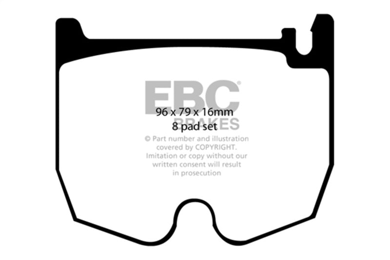 EBC Disc Brake Pad Set DP31486C Photo - Primary