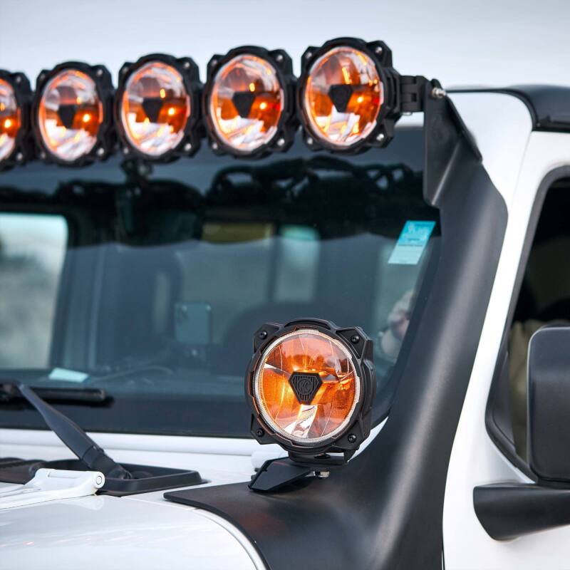 KC HiLiTES Gravity Titan LED 6in. - Single Light (Spot Beam) 91400 91400 Photo - lifestyle view