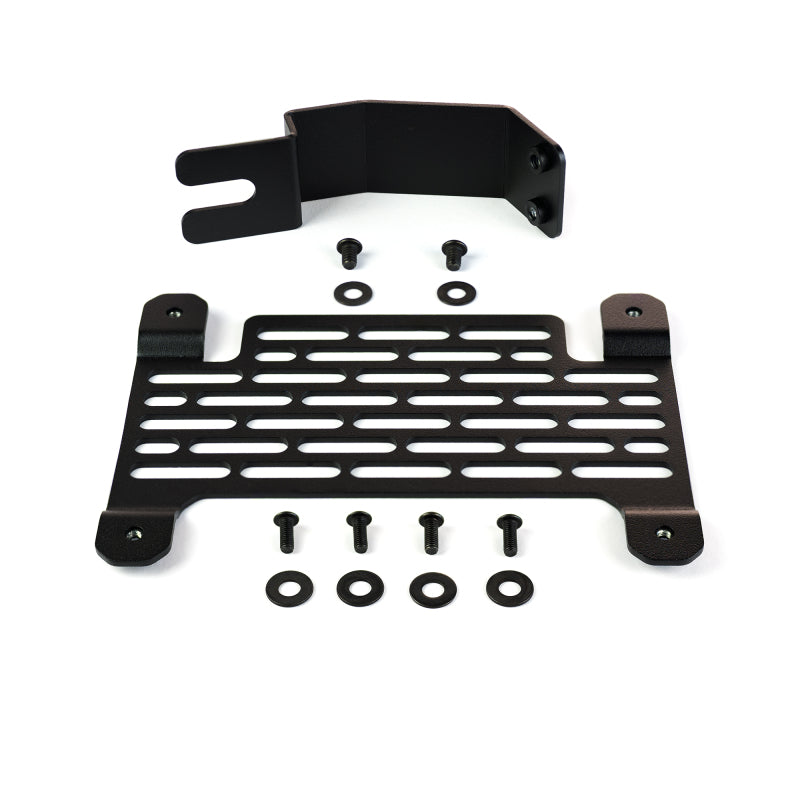 BuiltRight Industries 2021+ Ford Bronco (w/Std Plastic Bumper) License Plate Relocation Kit 106101 106101 Photo - Unmounted