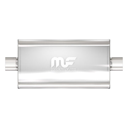 MagnaFlow 5" X 11" Oval Center/Center Straight Through Performance Muffler 12576 Photo - Primary