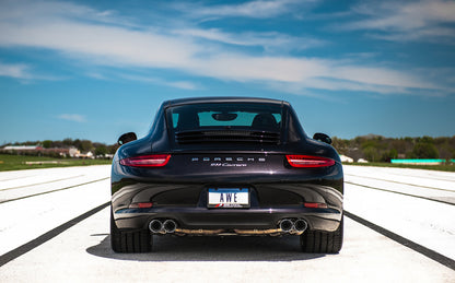 AWE Tuning 991 Carrera Performance Exhaust - Chrome Silver Tips 3015-32044 3015-32044 Photo - Mounted