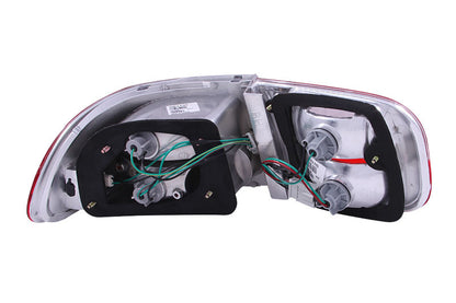 Anzo 1992-1995 Honda Civic Tail lights Red/Clear 221220 Photo - Unmounted