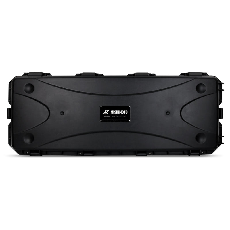 Mishimoto Universal Carbon Fiber Intercooler - Gloss Tanks - 450mm Black Core - C-Flow - P V-Band MMINT-UCF-G4B-C-P MMINT-UCF-G4B-C-P User 1