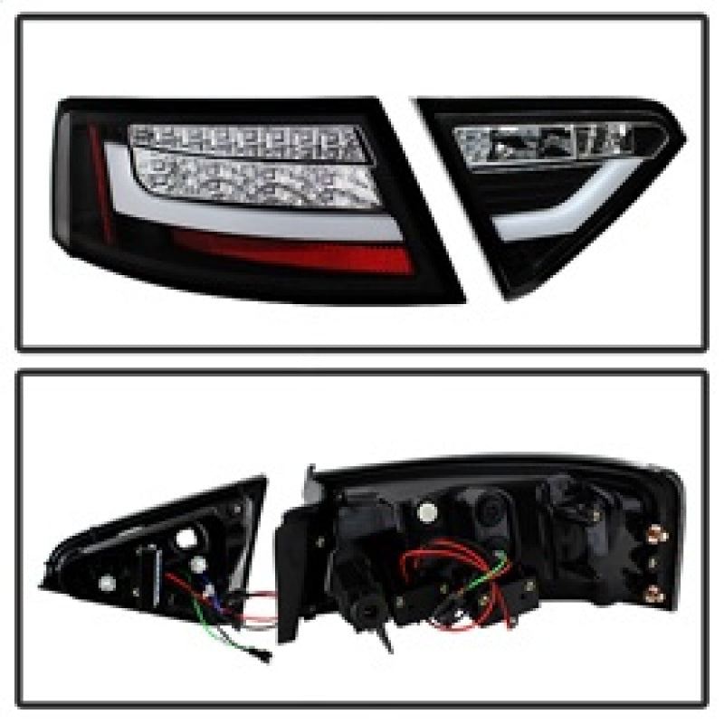Spyder Audi A5 08-12 LED Tail Lights Black ALT-YD-AA508-LED-BK 5082275 5082275 Photo - Unmounted