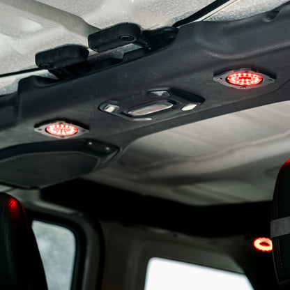 KC HiLiTES  Cyclone V2 Flush Mt Adap 1370 1370 Photo - lifestyle view