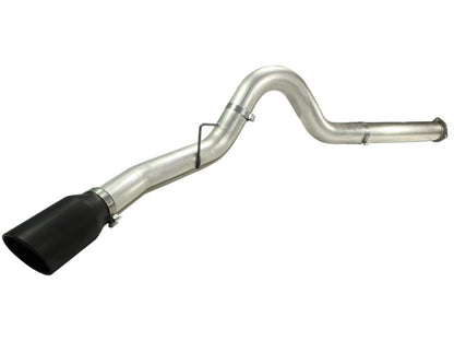 aFe  POWER 49-43055-B Large Bore-HD 5" 409 SS DPF-Back Exhaust System 49-43055-B Photo - Unmounted