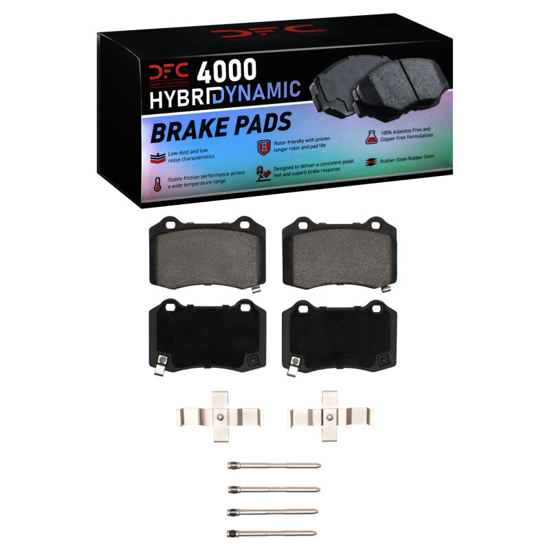 DFC DFC 4000 HybriDynamic Brake Pads Brakes, Rotors & Pads Brake Pads - OE main image