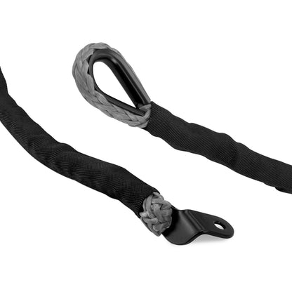 Borne Off-Road Synthetic Rope - 3/8in x 85ft - Grey BNWN-SR-38-85GR BNWN-SR-38-85GR Photo - Primary