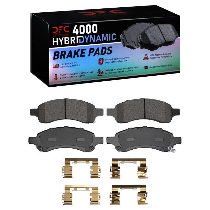 DFC DFC 4000 HybriDynamic Brake Pads Brakes, Rotors & Pads Brake Pads - OE main image