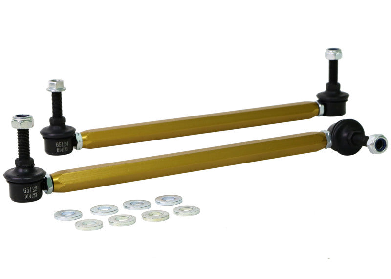 Whiteline Sway Bar Link Kit Heavy Duty Adj Steel Ball Ford Focus 2008-2011 KLC151 Photo - Primary