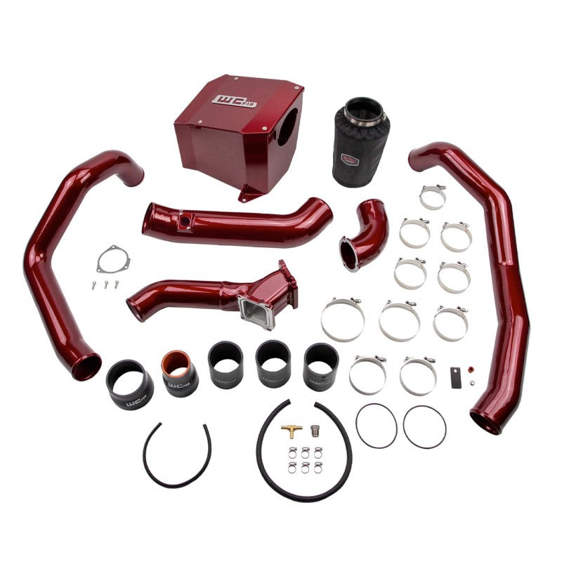 Wehrli 01-04 Chevrolet 6.6L LB7 Duramax S400 Twin Turbo Kit (No Turbo) - Candy Teal WCF100435-CT