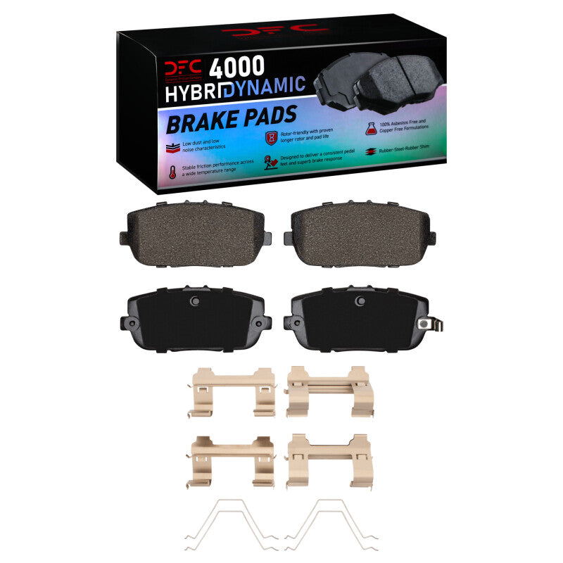 DFC DFC 4000 HybriDynamic Brake Pads Brakes, Rotors & Pads Brake Pads - OE main image