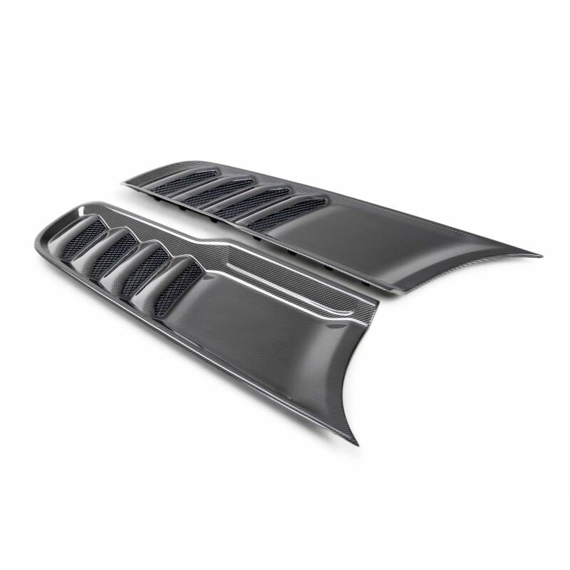 Anderson Composites 2021 Dodge RAM TRX Carbon Fiber Hood Vents - Type OE AC-HV21DGTRX AC-HV21DGTRX User 1