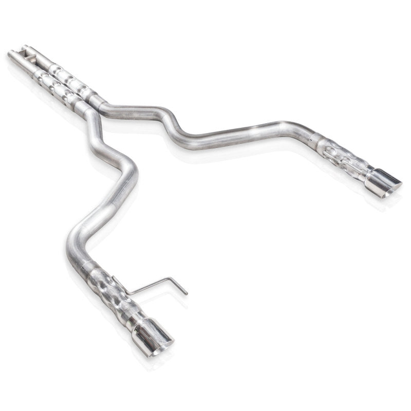Stainless Works 2015-16 Mustang GT 3in Catback H-Pipe Retro Chambered Mufflers 2-1/2in Cores M15CB M15CB Photo - Primary