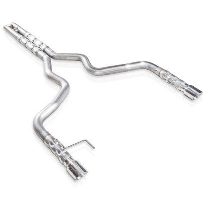 Stainless Works 2015-16 Mustang GT 3in Catback H-Pipe Retro Chambered Mufflers 2-1/2in Cores M15CB M15CB Photo - Primary