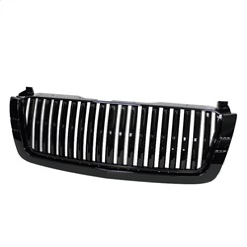 SPYDER Xtune Chevy Silverado 03-06 Center Only Front Grille Black GRI-SP-CS03-CT-BK 5017093 5017093 Photo - Primary