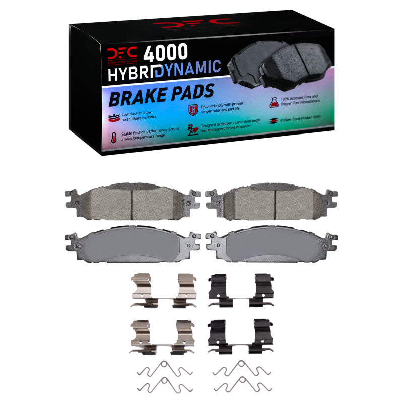 DFC DFC 4000 HybriDynamic Brake Pads Brakes, Rotors & Pads Brake Pads - OE main image