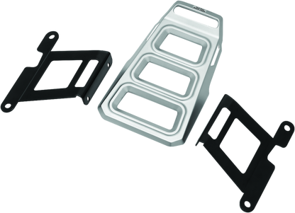 Kuryakyn Dillinger Luggage Rack Sil 6664 6664 Photo - Primary