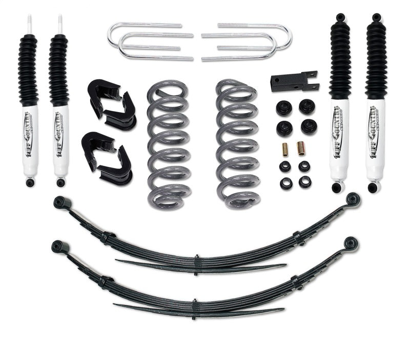 Tuff Country 78-79 Ford Bronco 4x4 4in Lift Kit with Rear Leaf Springs (SX8000 Shocks) 24716KN