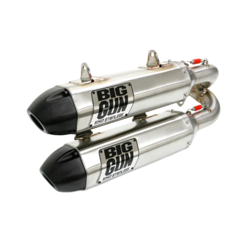 Big Gun 16-23 Polaris GENERAL 1000 EXO Stainless Dual Full Syst Exhaust 14-7413