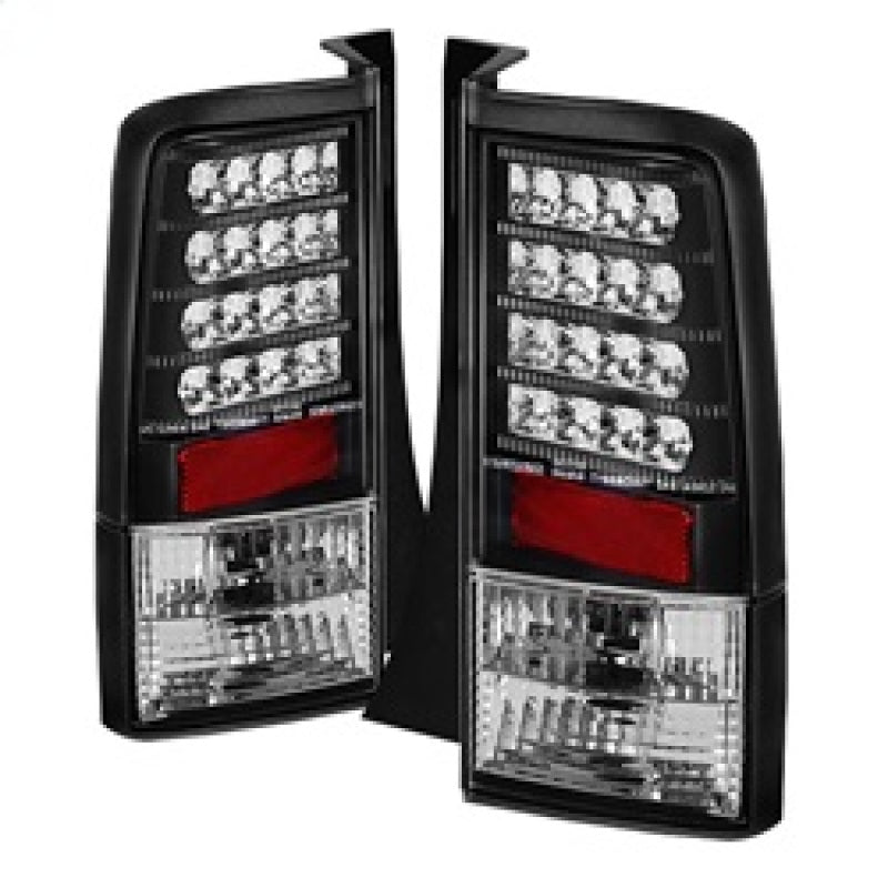 Spyder Scion XB 03-07 Version 2 LED Tail Lights Black ALT-YD-TSXB03-LED-V2-BK 5042743 5042743 Photo - Primary