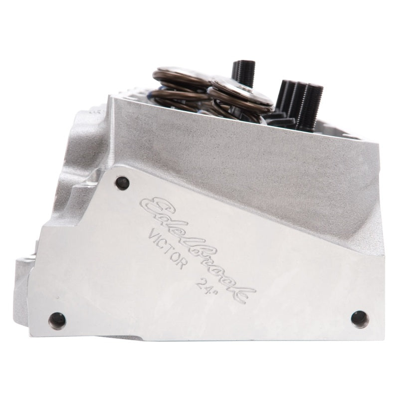 Edelbrock Race Cyl Head Musi CNC BBC Victor 24Deg Complete 61409 61409 Photo - Unmounted