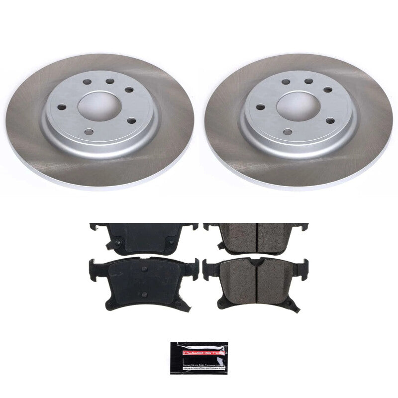 PowerStop Power Stop 20-23 Chrysler Voyager Rear Semi-Coated Rotor Kit SC7845 SC7845 Photo - Primary