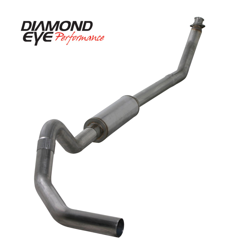 Diamond Eye Performance Diamond Eye KIT 4in TB SGL SS: 98.5-02 DODGE CUMMINS 5.9L K4212S K4212S Photo - Primary
